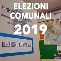 ELEZIONI COMUNALI DEL 26 MAGGIO 2019